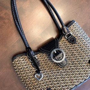 Brighton Wicker Handbag